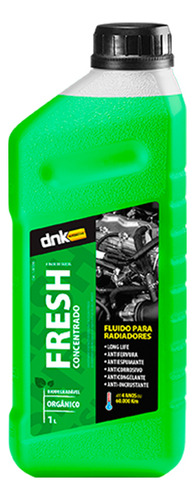 Liquido Refrigerante Vehiculos. 1 Litro Para Diluir Verde