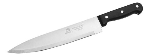 Cuchillo Chef Profesional Acero Inox Semi Pro 9.5 Pulgadas Color Negro