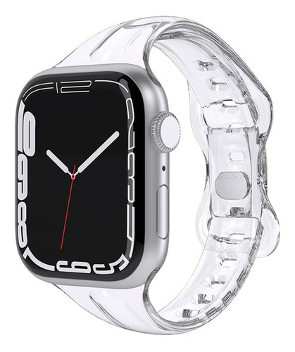 Pulseira Silicone Slim Fino Sport Para Apple Watch Séries