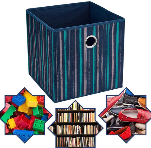 6 Cajas, Cubo Organizador, Almacena Ropa, Objetos, Closet
