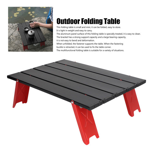 Mesa Plegable Al Aire Libre Portátil Y Ligera