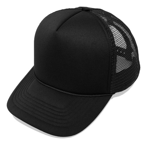 Gorra Trucker Lisa En Negro