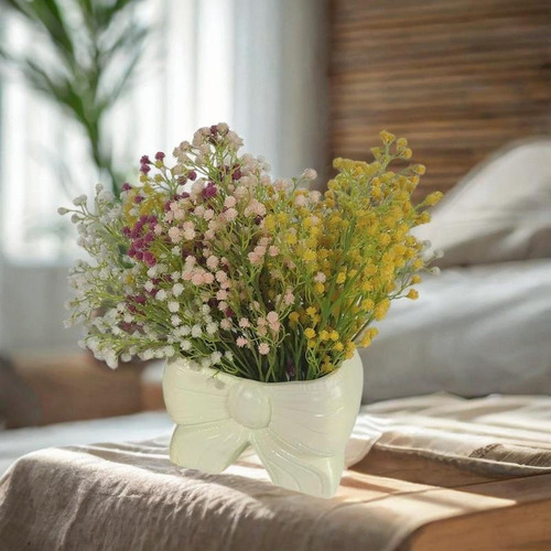 Bow Flower Vase Art Vase De Cerámica Vase De Cerámica