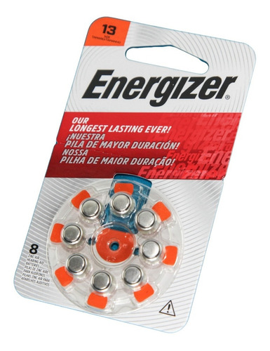 Pila Audifono Audiologia Az13 En Blister Energizer X 8u Htec