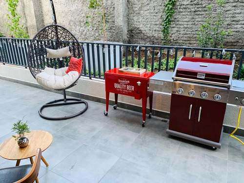 Arriendo 2d+2b+e Con Patio En Plaza Ñuñoa, Cercano Metro