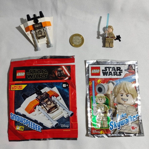Lego Original Luke Skywalker Y Snowspeeder Vrs 1498 (Usado)
