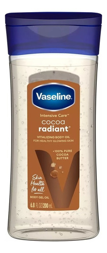  Vaseline Cocoa Radiant Body Oil Humectante Corporal 200ml