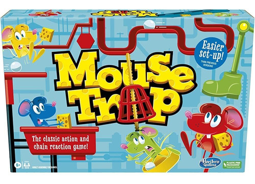 Juego De Mesa Hasbro Gaming Mouse Trap Para Niños De 6 Años 