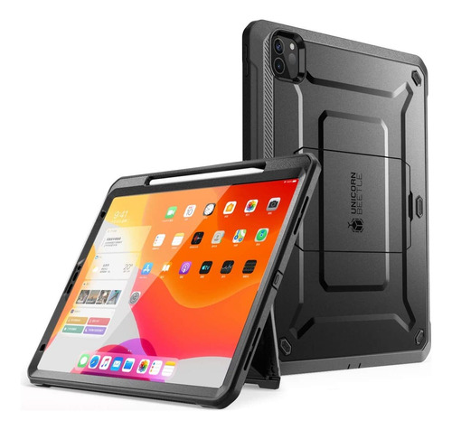 Funda Con Mica Para iPad Pro 11 2020 Supcase Ubpro Color Negro