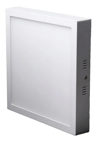 Pack 10 Panel Led 18w Aplicar Cuadrado Calidos Frios 1500 Lm