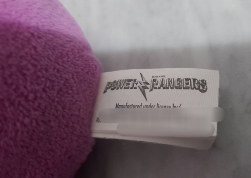 Power Ranger Rosa Peluche 45 Cm (Usado)