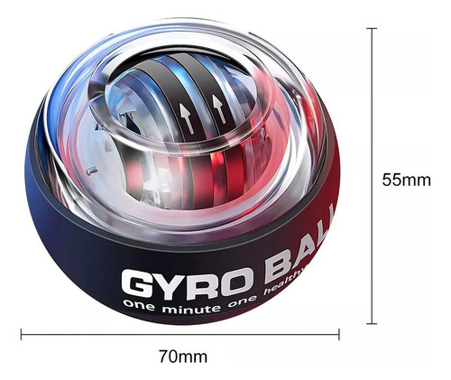 ! Bola De Entrenamiento Wrist Gyro Ball Power .