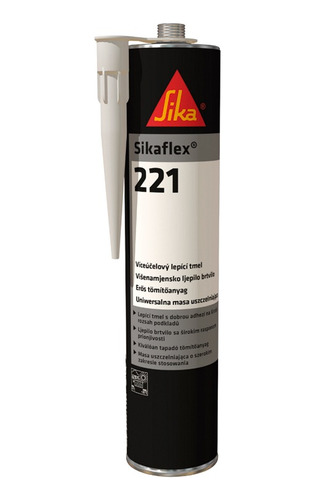 Sikaflex 221 Sellador Adhesivo Poliuretano Cartucho 300ml Bl