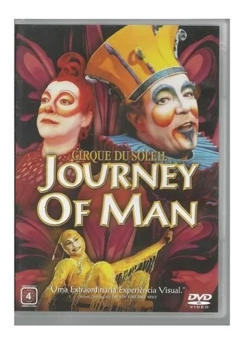 Dvd - Cirque Du Soleil - Journey Of  Man