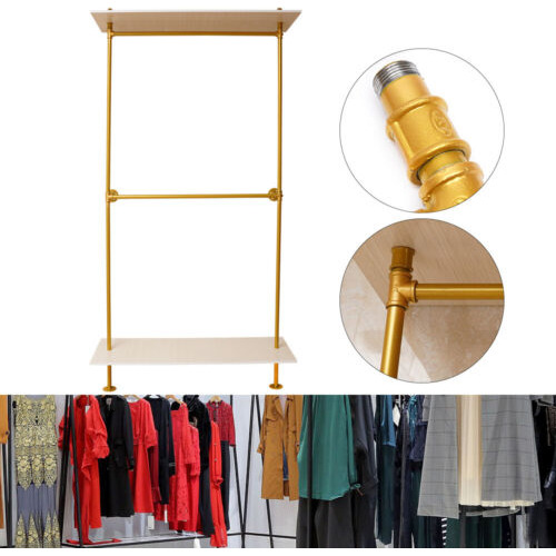 Freestanding Metal Garment Rack Sundry Storage Bedroom S Wss