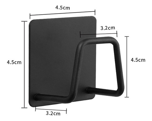 Paquete De 3 Soportes Para Esponjas, Autoadhesivos, Resisten