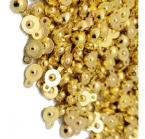 Comprar Dijes 6mm Plástico Ccb Dorado Armado Bijou Deco Souvenir