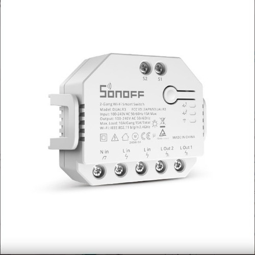 Sonoff Dual R3 - Interruptor Inteligente Wifi