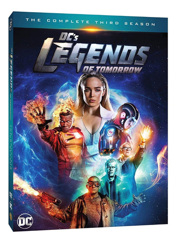 Legends Tomorrow Leyendas Mañana Temporada 3 Tres Dvd
