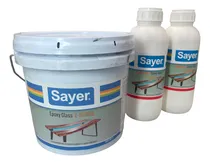 Comprar Resina Epóxica Para Mesas Y Artesanías Sayer Esp 30 Mm E5000 Color Transparente