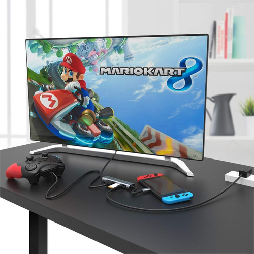 Imagem 2 de 8 de Adaptador Samsung Dex Celular S8 S9 Hub Station Usb Type C