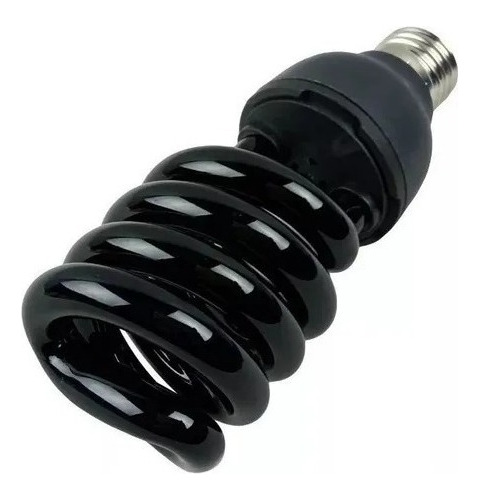 6 Lâmpada Luz Negra 28w Espiral 110v - Efeito Neon - Energy