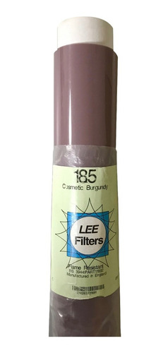 Rollo De Filtro 7.60 X 1.22mt Cosmetic Burgundy Lr185 Lee