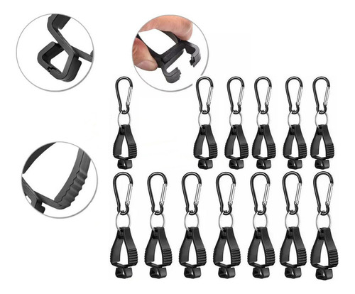 13 Pinzas Para Guantes, Sujetador De Seguridad