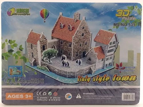 Puzzle Rompecabezas Foam Mini Ciudad