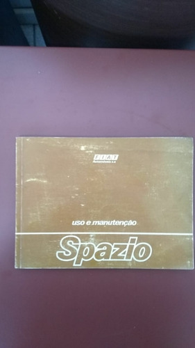 Imagem 1 de 4 de Manual De Uso E Manutenção Fiat Spazio (1983)