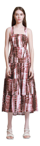 Vestido Midi Lob Dvvi0509 Mujer