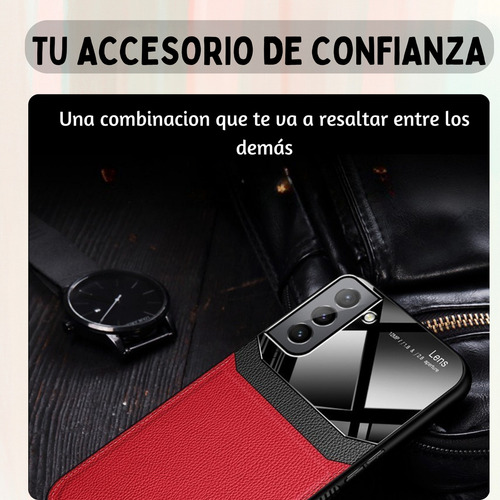 Funda Para Galaxy A72 Con Mica Varios Modelos Antigolpes Azul Delicate