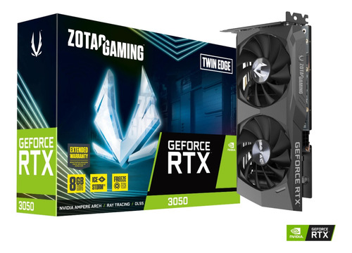 Placa De Video Nvidia Zotac Geforce Rtx3050 8gb Lhr / Fc