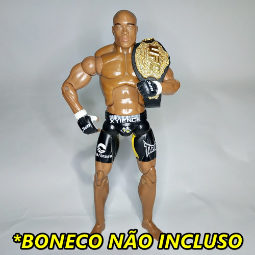 Para Bonecos Mini Cinturão Ufc Championship Jakks (Usado)