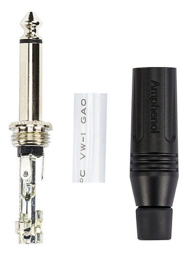 Cabo P10 Black Amphenol - 10 Metros