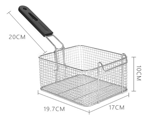 Cesta For Freír, Cesta For 19,7 Cm X 17 Cm X 10 Cm Xd