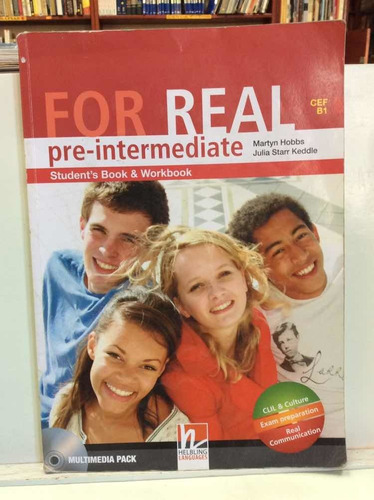 For Real - Libro Estudiantil Pre-intermedio - Inglés - B1