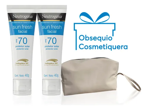 Protector Solar Neutrogena® Sunfresh Facial Fps 70 X2