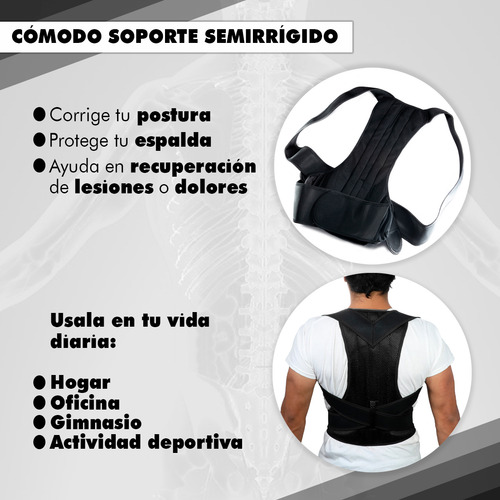 Faja Corrector De Postura Para La Espalda Soporte Lumbar