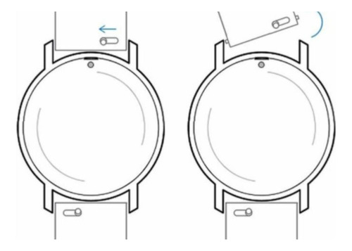 Pulseira 22mm Nylon Bight Compatível Com Relógio Technos Cor Cinza Tempestade