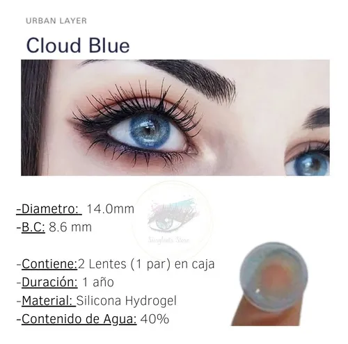 Lentes de contacto de un año sale