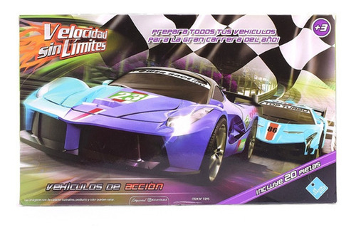 Autos De Metal X 20 Tipo Hotwheels, Velocidad Sin Limites