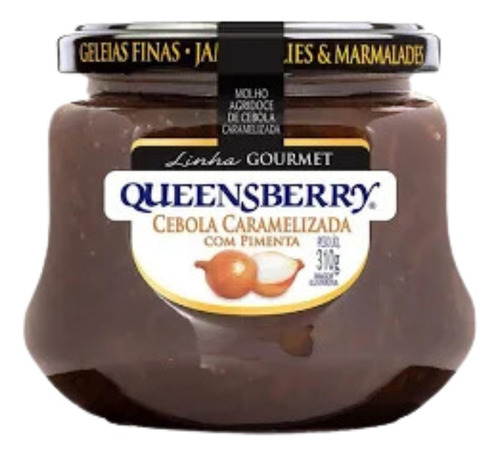 Geleia Gourmet Cebola Caramelizada Queensberry - 310g