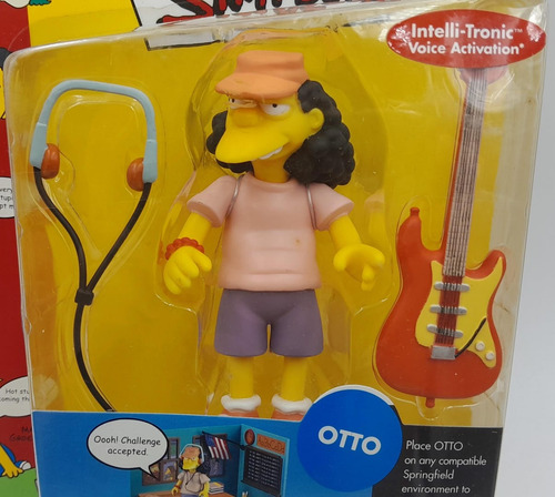 Figura Los Simpsons Otto Playmates Blister Cerrado Trujillos (Usado)