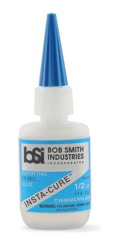 Bsi101 Bbob Smith Industrie Insta-cure Super Delgado Ca 2oz