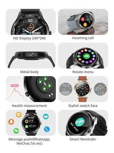 Monitor De Reloj Inteligente Colmi Sky 5 De Ritmo Cardíaco P