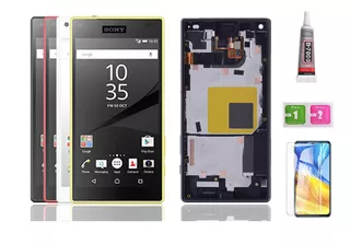 Tela Lcd Com Moldura Para Sony Xperia Z5 Compact 1