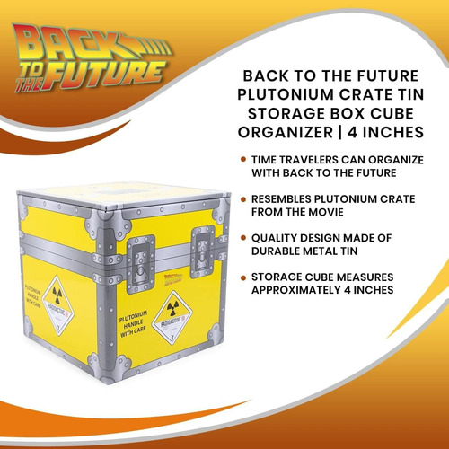 Caja De Plutonio En Forma De Cubo Para Almacenamiento En ...