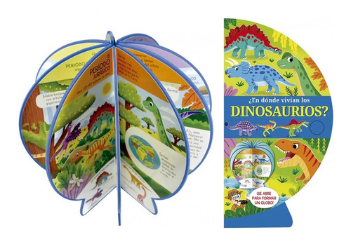 Dinosaurios Libro De Fomi / Forma Un Globo / Esférico Niños