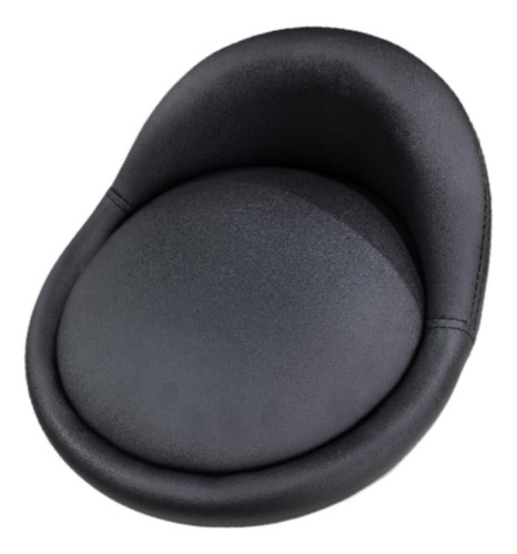 Barstool Replacement Seat Cushion With Low Backrest Black